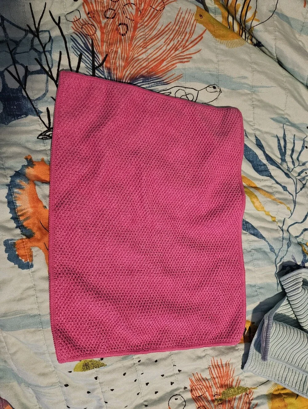 New! Norwex Kitchen Cloths Set of 2 (Pink/Blue) with BacLock